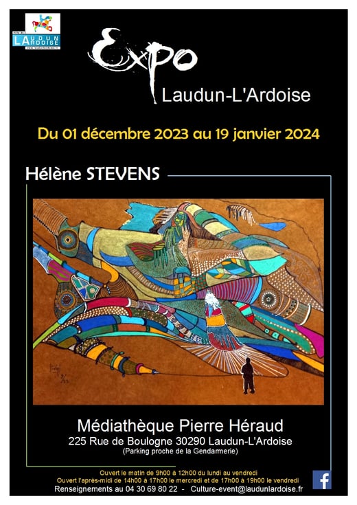 Affiche Hélène Stevens dec 2023 janv 2024