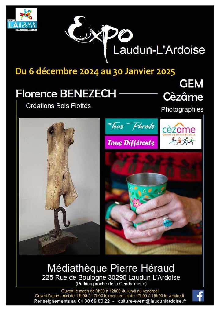 Affiche expo flo et cèzame 2