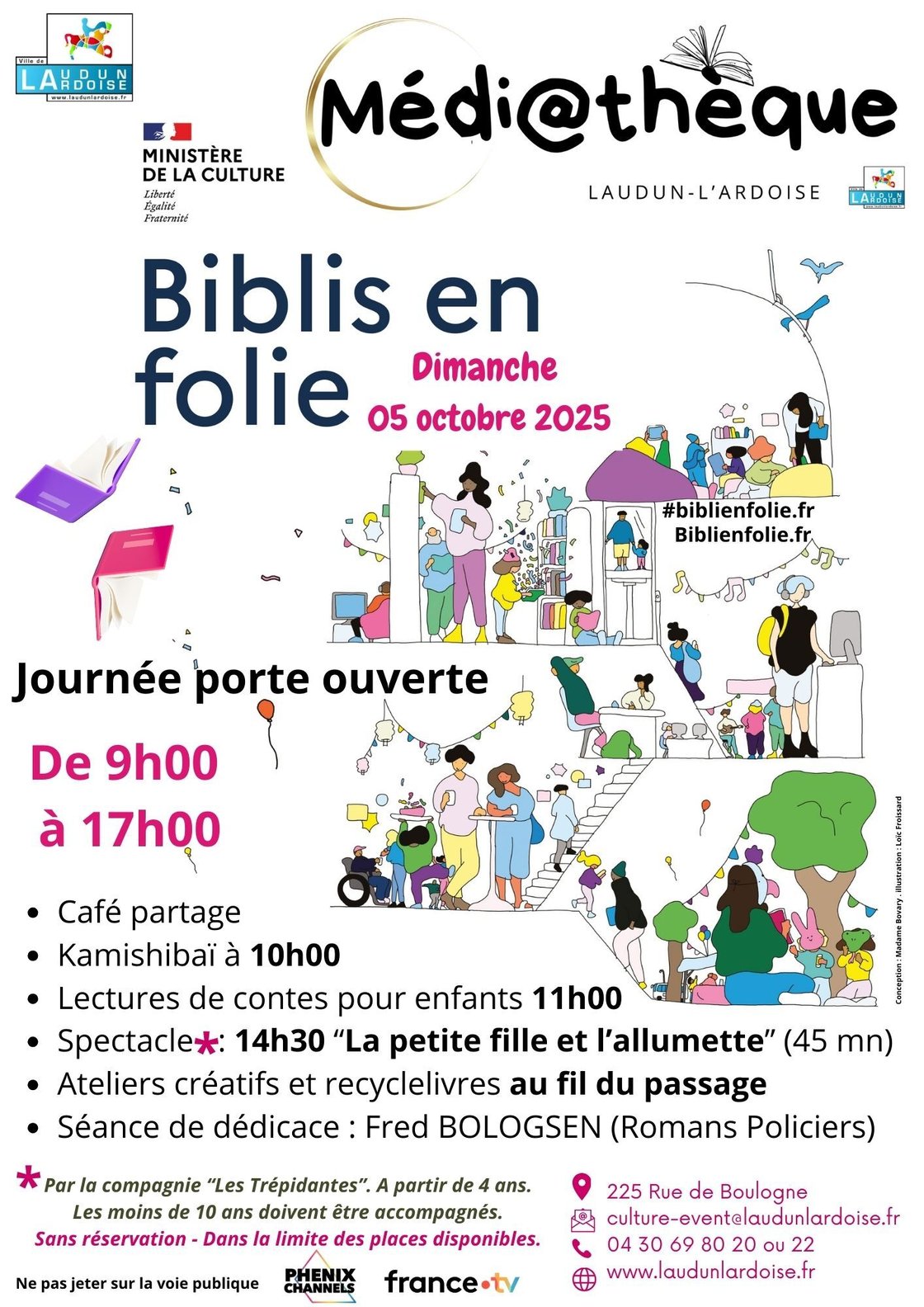 Biblis en Folie affiche ajout Fred Bologsen